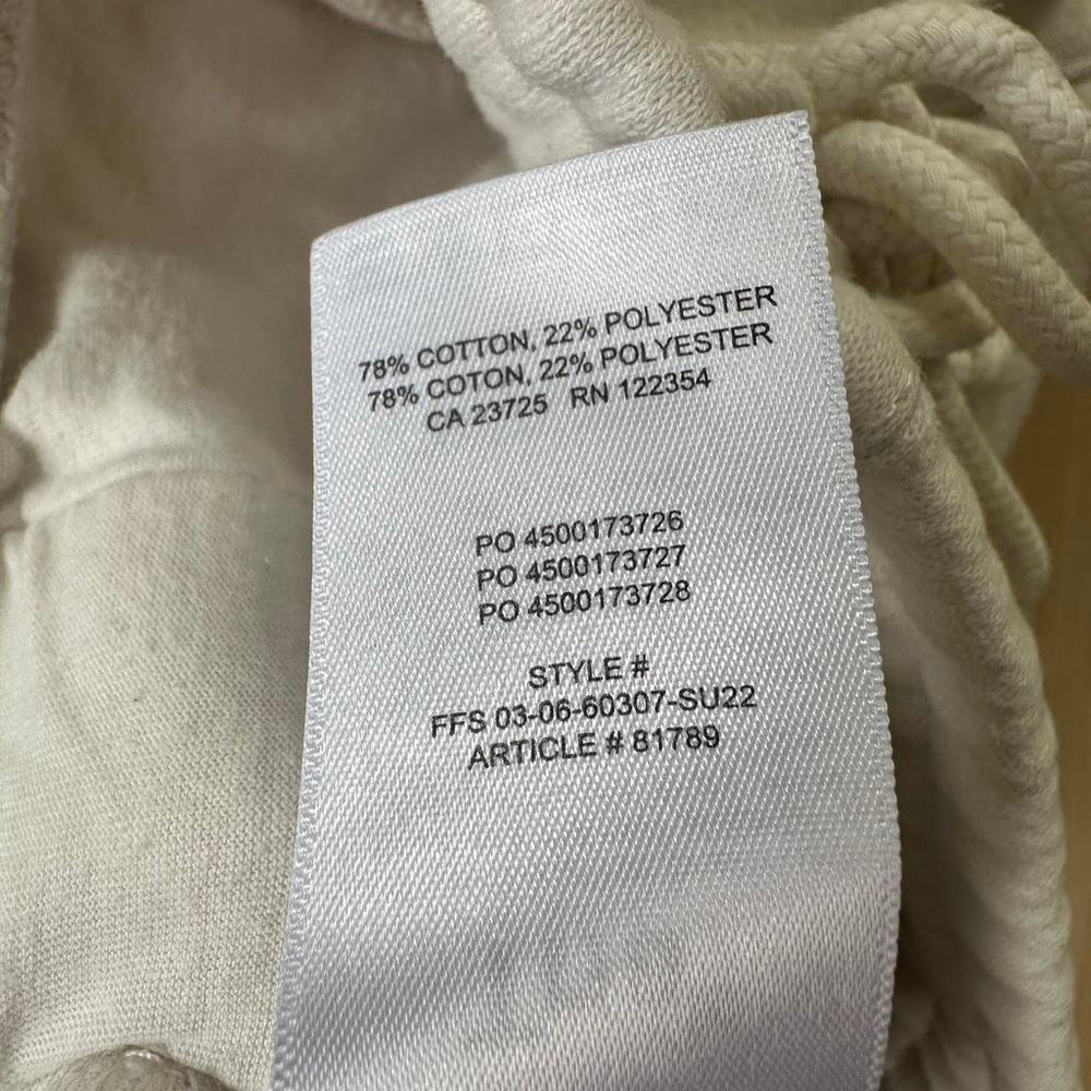 TNA Boyfriend Fleece Shorts – Off-White, Size M - Picture 5 of 7